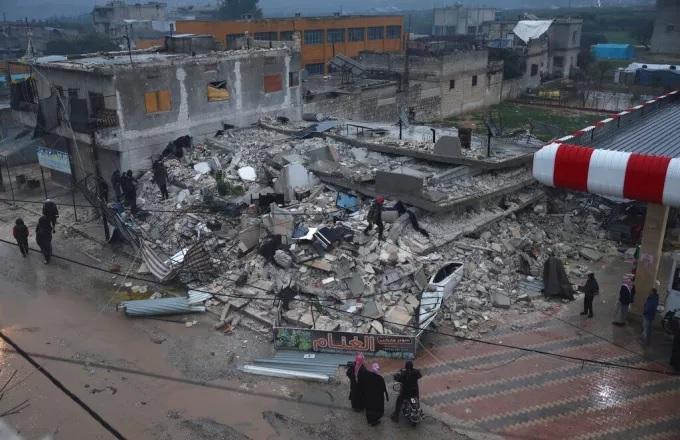 Τουρκία – σεισμός: Ισοπεδωμένη η πόλη Καχραμανμαράς