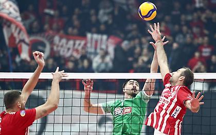 Ολυμπιακός-Παναθηναϊκός 1-2 (4o σετ)