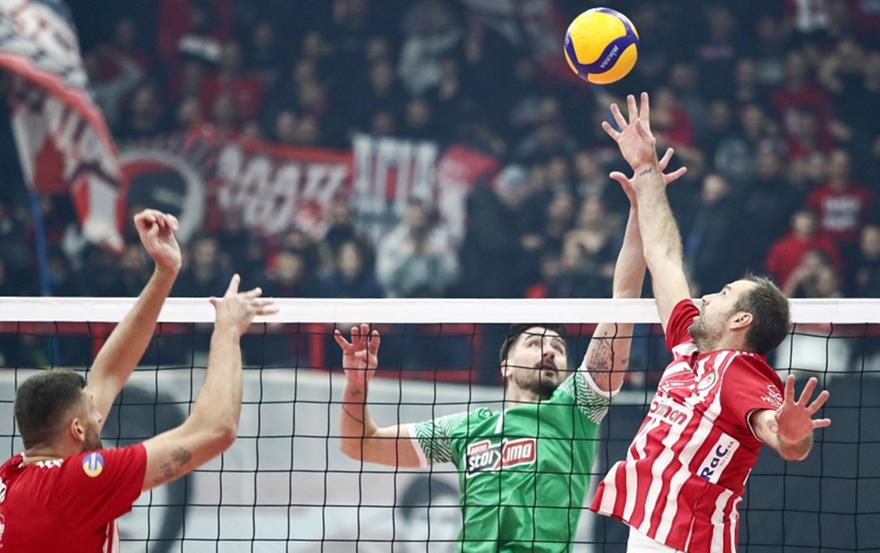 Ολυμπιακός-Παναθηναϊκός 1-2 (4o σετ)