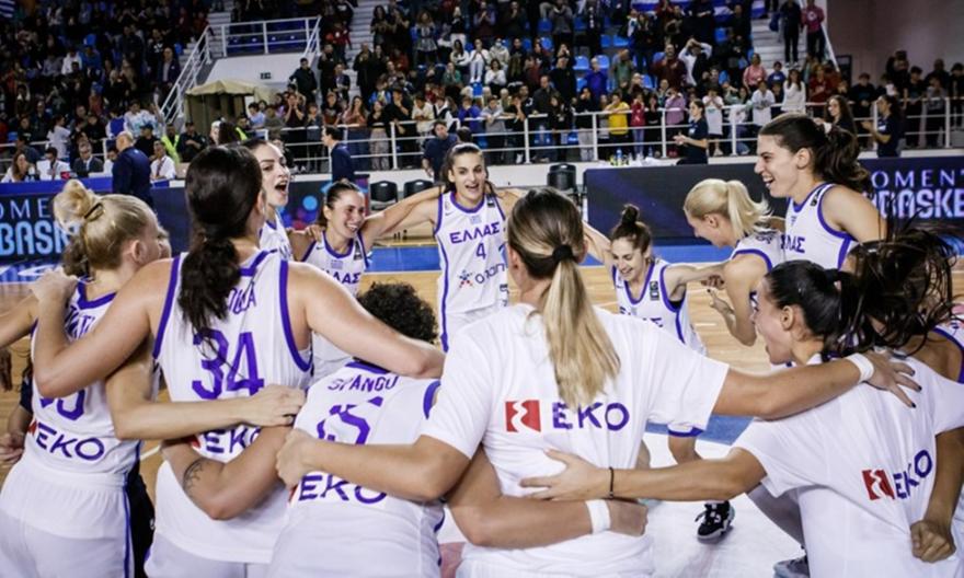 Εθνική μπάσκετ γυναικών: Ετοιμη για Πορτογαλία