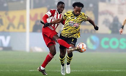 ΑΕΚ-Ολυμπιακός 3-0 (ΤΕΛΙΚΟ)