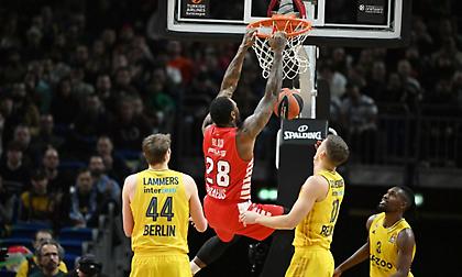 Τα highlights της επιβλητικής νίκης του Ολυμπιακού στο Βερολίνο