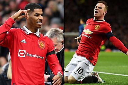 «Ασταμάτητος» ο Ράσφορντ: Ισοφάρισε το εντυπωσιακό ρεκόρ του Ρούνεϊ