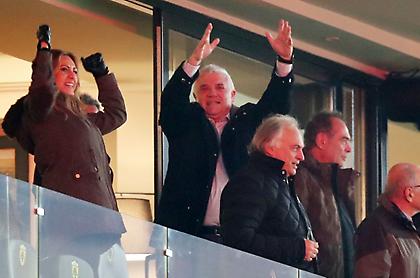 Έτσι έζησε τον θρίαμβο της ΑΕΚ ο Μελισσανίδης