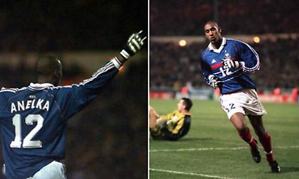 Πριν από 24 χρόνια, ο Ανελκά έβαλε δύο γκολ στην Αγγλία φορώντας... γάντια τερματοφύλακα!