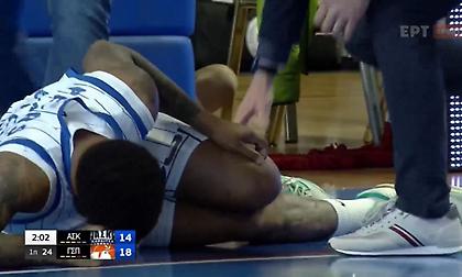 Άσχημος τραυματισμός του Πίτερς στο Καρδίτσα-Περιστέρι bwin