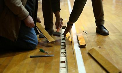 Αναβλήθηκε το ΦΕΑ-Χαρίλαος Τρικούπης λόγω προβλήματος στο παρκέ