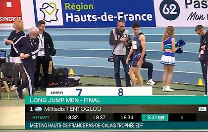Τους κάνει πλάκα ο Τεντόγλου: Κορυφαία επίδοση στον κόσμο με 8,41 μ. στο Λιεβέν!