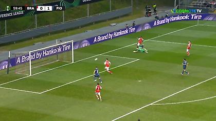 Ντοπιέτα του Γιόβιτς και… παγώνει για τα καλά την Μπράγκα η Φιορεντίνα