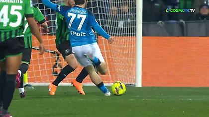 Πήρε την μπάλα από τη σέντρα, άδειασε δύο αντιπάλους και σκόραρε ο Κβαρατσχέλια!