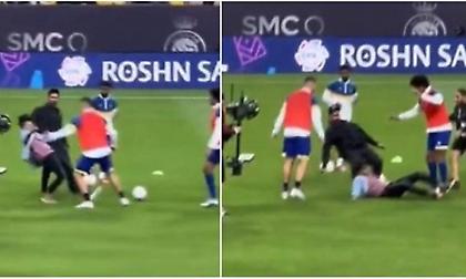 Απίστευτο σκηνικό: Οπαδός εισέβαλε στην προπόνηση της Αλ Νασρ και πήγε να κλαδέψει τον Κριστιάνο!