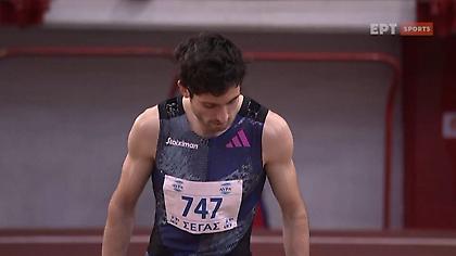 Πέταξε στα 8.20μ ο Τεντόγλου στην τρίτη προσπάθεια