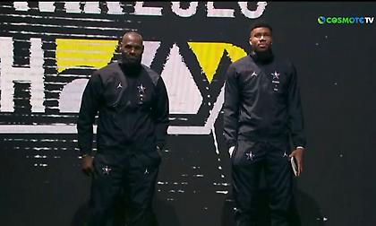 Αποθέωση για τους αρχηγούς Γιάννη και ΛεΜπρόν!