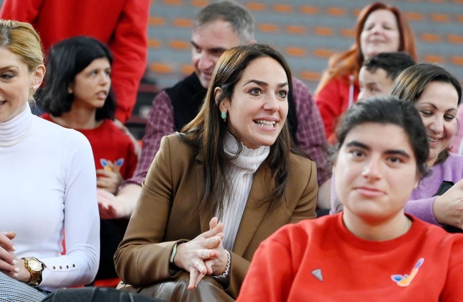 Ολυμπιακός: Στο ΣΕΦ η Δόμνα Μιχαηλίδου