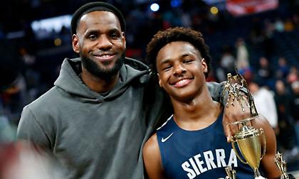 ESPN: «Ο γιός του ΛεΜπρόν Τζέιμς θα είναι στο Top-10 του draft 2024»!