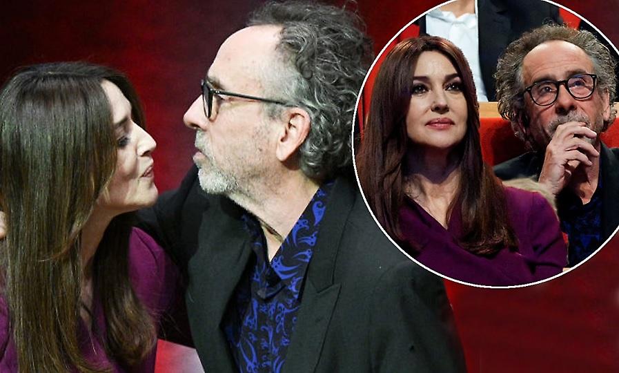 Paris Match: Η Μόνικα Μπελούτσι ζευγάρι με τον Τιμ Μπάρτον