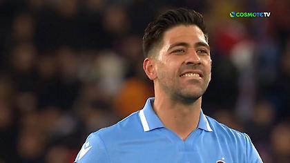 Άτυχος ο Μπακασέτας, γλίστρησε και έχασε πέναλτι!