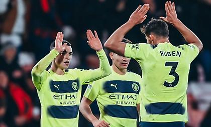 Έκανε ό,τι ήθελε στο Μπόρνμουθ και πλησίασε ξανά την κορυφή η Μάντσεστερ Σίτι!