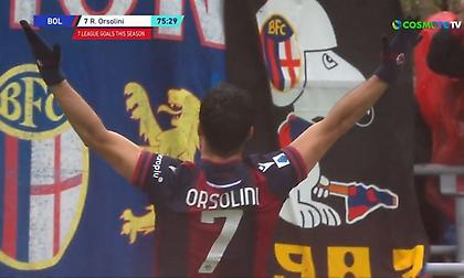 Το γκολ του Ορσολίνι που έριξε στο καναβάτσο την Ίντερ