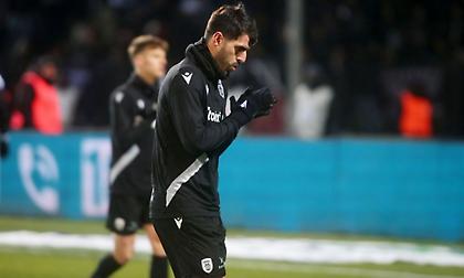 Οριστικά εκτός για το παιχνίδι με τη Λαμία ο Ολιβέιρα στον ΠΑΟΚ
