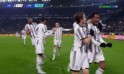 Ο Κουαδράδο φέρνει στα ίσα το ντέρμπι του Τορίνο στο 16'!