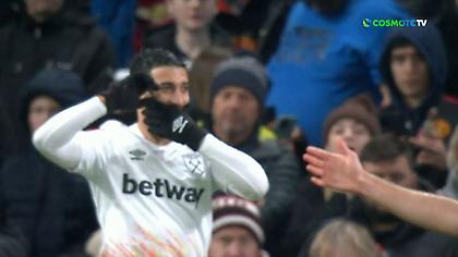 Προβάδισμα για Γουέστ Χαμ στο Μάντσεστερ με τρομερή σουτάρα του Μπενραχμά!