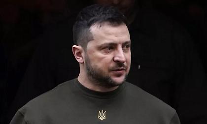 Συλλυπητήρια στα Ελληνικά από τον Ζελένσκι για την τραγωδία στα Τέμπη