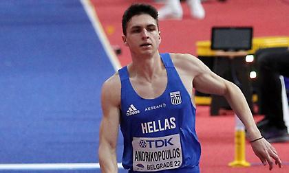 Σπουδαίος Ανδρικόπουλος: Ασημένιο μετάλλιο στο τριπλούν!