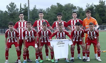 Το μήνυμα της Κ15 του Ολυμπιακού για την τραγωδία στα Τέμπη