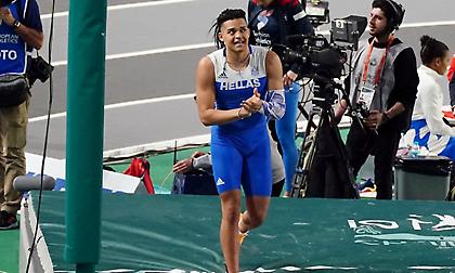 Τρομερό άλμα του Καραλή στα 5,80μ. στον τελικό του επί κοντώ!