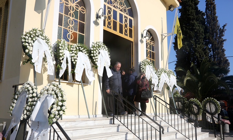 Τέμπη: Ράγισαν καρδιές στην κηδεία του Ιορδάνη Αδαμάκη