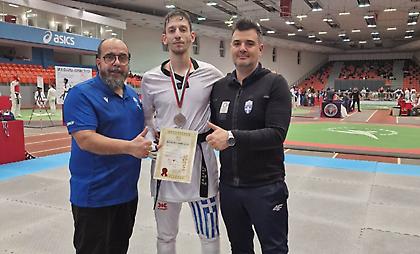 Ταεκβοντό: Ασημένιο μετάλλιο ο Τεληκωστόγλου στο τουρνουά Bulgaria Open G2