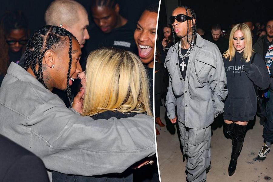 Η Avril Lavigne και ο Tyga επιβεβαιώνουν τη σχέση τους με ένα φιλί