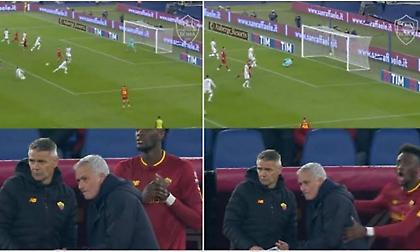 Μόνο ο Μουρίνιο: Η Ρόμα έβαζε νικητήρια γκολάρα με τη Γιουβέντους κι εκείνος δεν… σήκωσε βλέφαρο!