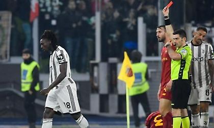 Γιουβέντους: Βαριά «καμπάνα» σε Κεν για την αποβολή του στο ματς με τη Ρόμα