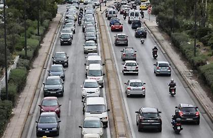 Μεγάλο μποτιλιάρισμα στην Κηφισού αυτήν την ώρα