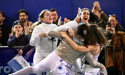 Ακρόπολις 2023: Ιστορική έβδομη θέση για την Εθνική ομάδα σπάθης γυναικών