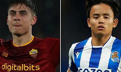 Oι ενδεκάδες από το ντέρμπι της Ρόμα με τη Ρεάλ Σοσιεδάδ