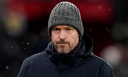 Τεν Χαγκ: «Παίξαμε 23 αγώνες χωρίς ήττα πριν το ματς με τη Λίβερπουλ - Είμαι ευχαριστημένος»