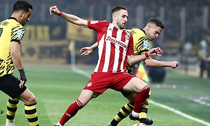 ΑΕΚ-Ολυμπιακός 1-3 (ΤΕΛΙΚΟ)