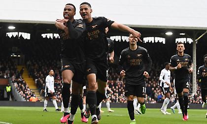 «Καθάρισε» τη Φούλαμ και φόρτσαρε για τίτλο η Άρσεναλ - Στραβοπάτημα για Γιουνάιτεντ!