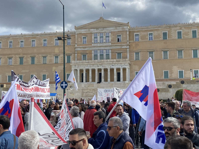 Τέμπη: Σε εξέλιξη το συλλαλητήριο για στο κέντρο της Αθήνας