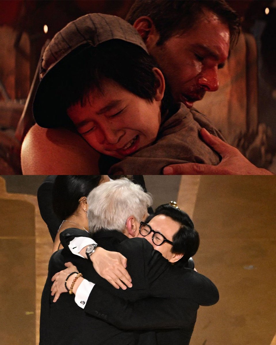 Όσκαρ: Η αγκαλιά του Χάρισον Φορντ στον Κε Χούι Κουάν