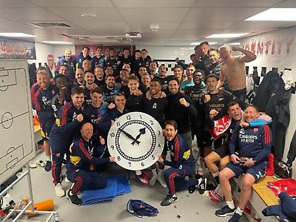 Άρσεναλ: Τι σήμαινε το μεγάλο ρολόι στα αποδυτήρια μετά τη νίκη επί της Φούλαμ;