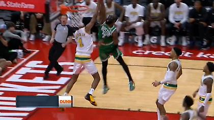 NBA Top 10: Το φόβερο poster κάρφωμα του Τζέιλεν Μπράουν στην κορυφή