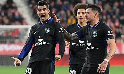 Πέρασε από την Τζιρόνα με «χρυσό» Μοράτα στο 92' η Ατλέτικο!