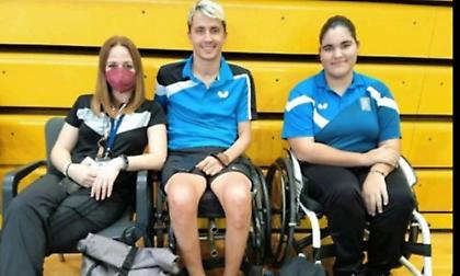 Στο τουρνουά Para Table Tennis της Ιταλίας Μπουρνιά, Χρυσικός