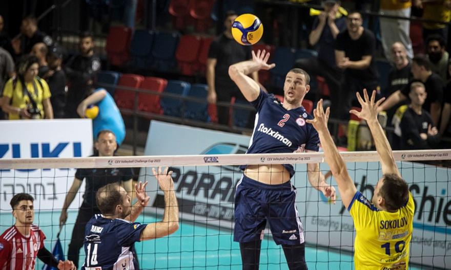 Ολυμπιακός-Μακάμπι Τελ Αβίβ 3-0 σετ (ΤΕΛΙΚΟ)