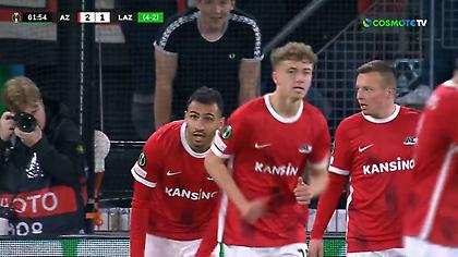 Αγκάλιασε την πρόκριση με σουτάρα του Παυλίδη η Άλκμααρ!