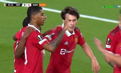 Προβάδισμα για Γιουνάιτεντ με οβίδα του Ράσφορντ που έγινε πρώτος σκόρερ στο φετινό Europa League!